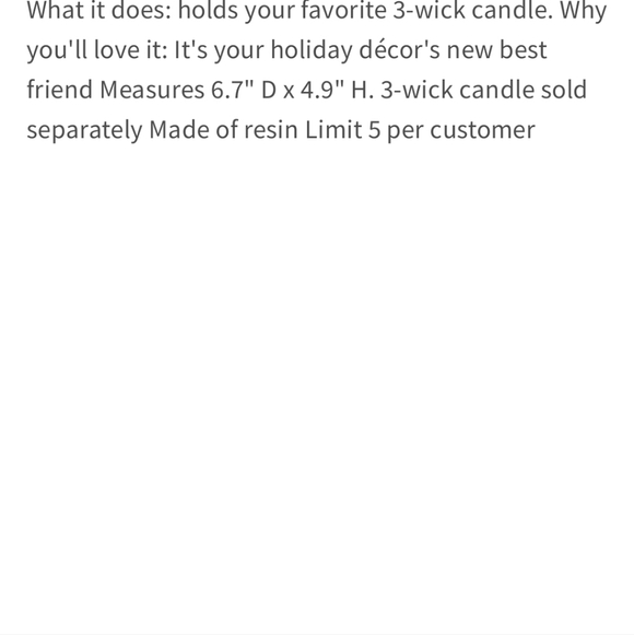 Dachshund Christmas Candle Holder By Bath & Body Works - Picture 10 of 10